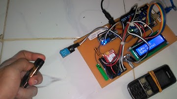 Monitoring Suhu Melalui SMS Berbasis Arduino dan SIM 800L