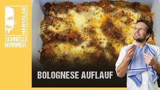 Schnelles Bolognese Auflauf Rezept von Steffen Henssler