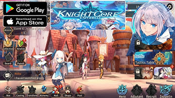 Knightcore Universal Gameplay (English version) New Rpg Game-Android/Ios