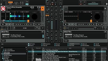 remix with traktor with an external drum machine
