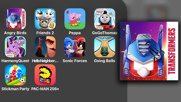 Angry Birds Transformers Gameplay Walkthrough Review Mobile Game (iOS, Android) Part 2