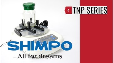 SHIMPO TNP Cap Torque Tester (product video presentation)