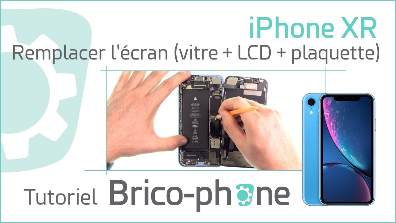 Tutoriel iPhone XR : remplacer l'écran (vitre tactile + LCD +