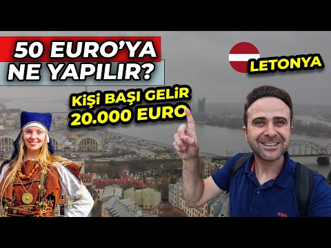 Bakın 50 Euro İle Letonya'da Neler Yaptım - Riga'da 1 Gün Nasıl Geçiyor ?