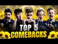Ogs top5 comebacks in dota 2 history