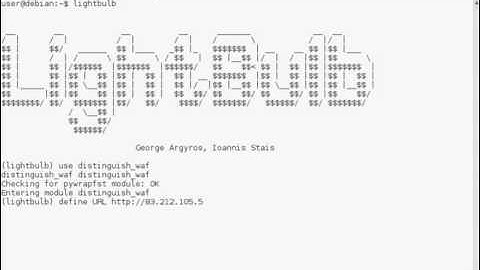 LightBulb Framework - Distinguish a WAF (black-box)