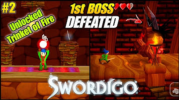 Finally Beat the First Boss! 💥 | Swordigo Part 2