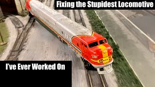 Fixing the Stupidest HO Santa Fe Locomotive Ever Made