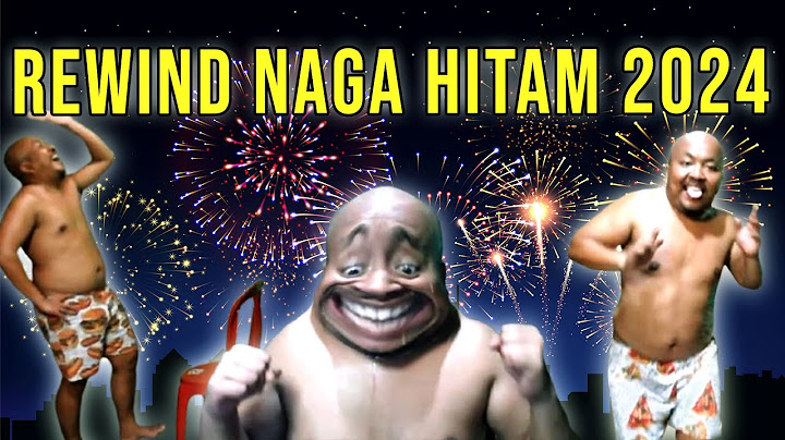 MOMENT LUCU NAGA HITAM 2024