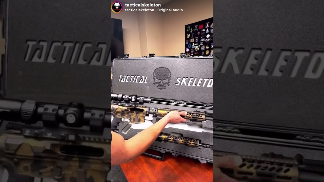 TACTICAL SKELETON 308 WIN 8 6 BLACKOUT AR10 DUAL CALIBER TAKEDOWN SYSTEM ASMR