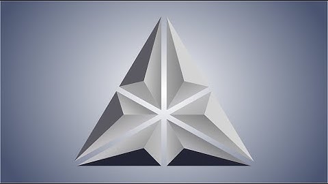 3D Triangle Design in Corel Draw | Tutorial for Beginners | Creative Design