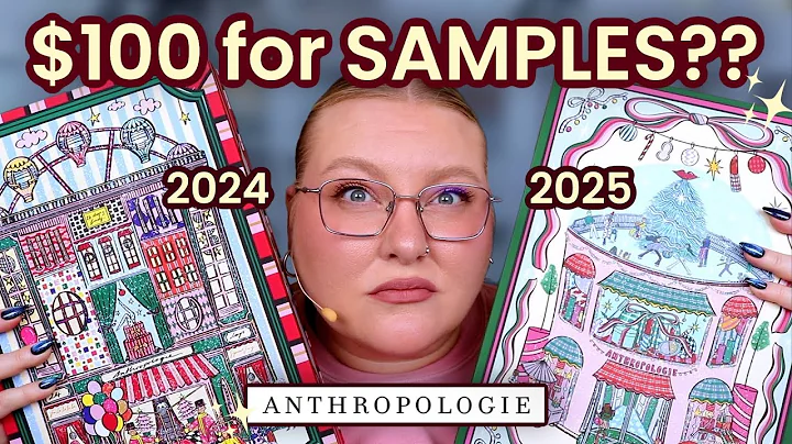 Advent Calendar SHOWDOWN... Anthropologie 24 Days of Beauty 2025 vs 2024