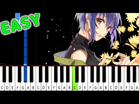 [EASY Piano Tutorial] Renai Jouju feat. Ryo Ougino (CV. Marina Inoue) / HoneyWorks [animelovemen]