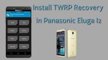 How to install twrp recovery in panasonic eluga i2