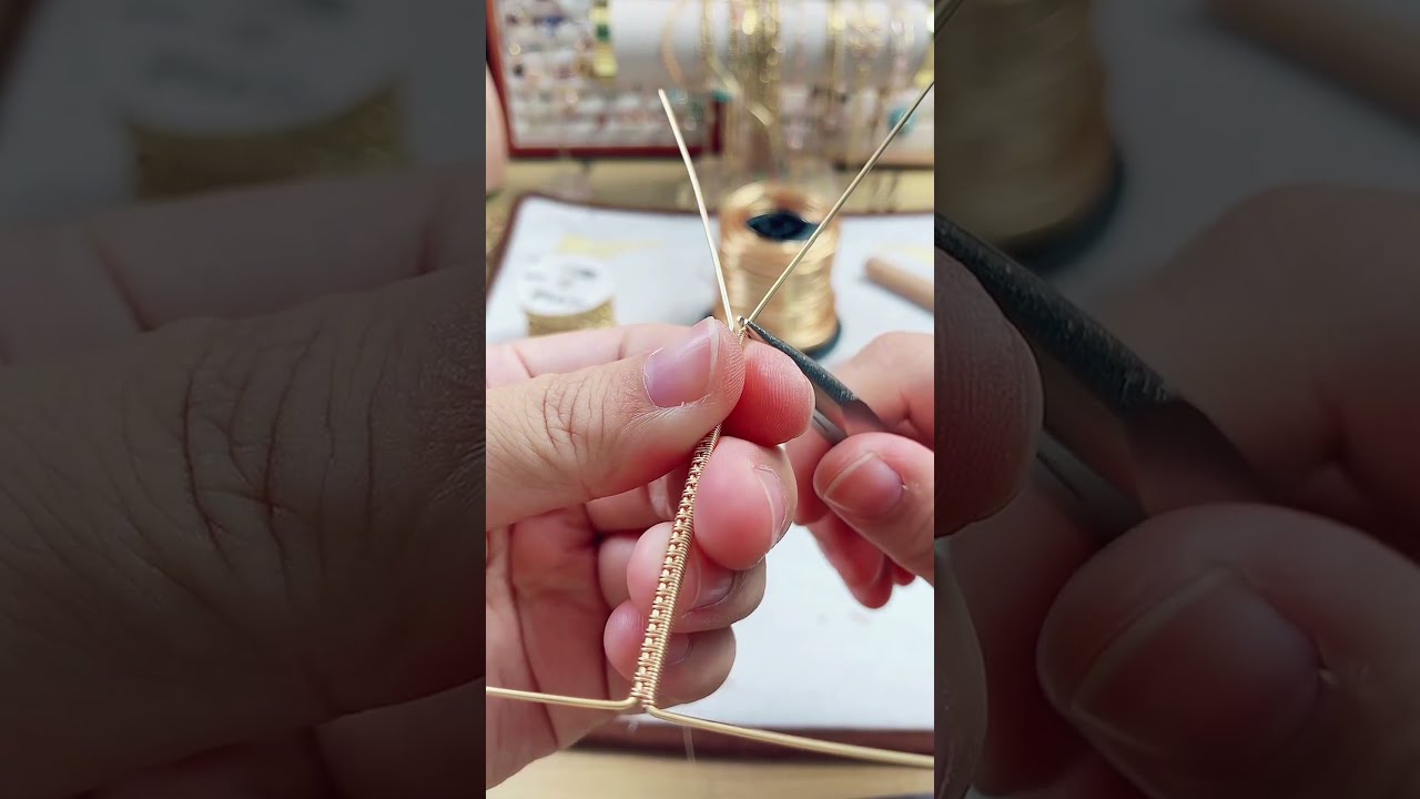 Make a Wire Wrapped Ring with a Rectangle Druzy! ✨💍