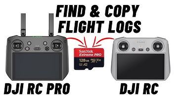 DJI RC & RC Pro Flight logs. Find Them Easily, Copy Them Easily. Tutorial.