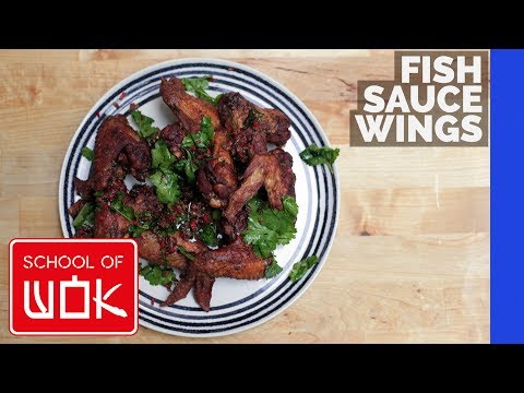 Crispy Thai Style Chicken Wing Recipe with Fish Sauce! | Wok Wednesdays