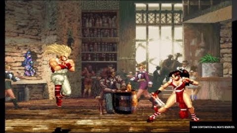 The King of Fighters 95 Fatal Fury Team vs Women Fighters Team