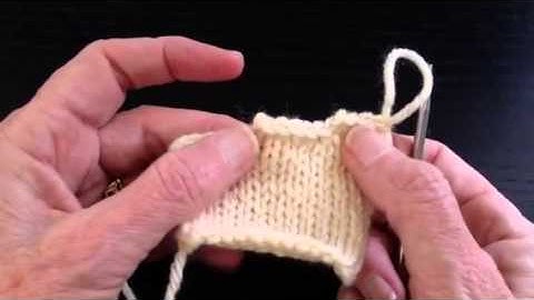 How to Knit - Converting Stair Step BO Shaping to Short Row Shaping and BO.