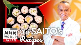 Thumbnail for Chef Saito's Colorful Hosomaki Sushi Rolls [Japanese Cooking] - Dining with the Chef