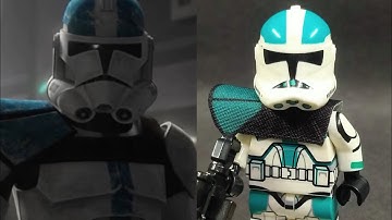 Review Unofficial Lego Captain Howzer bad batch minifigure