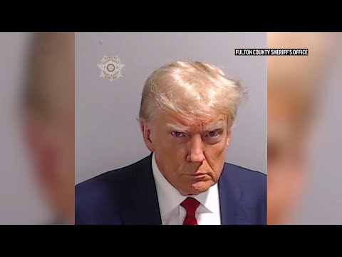 A historic first: Trump's Georgia mug shot released