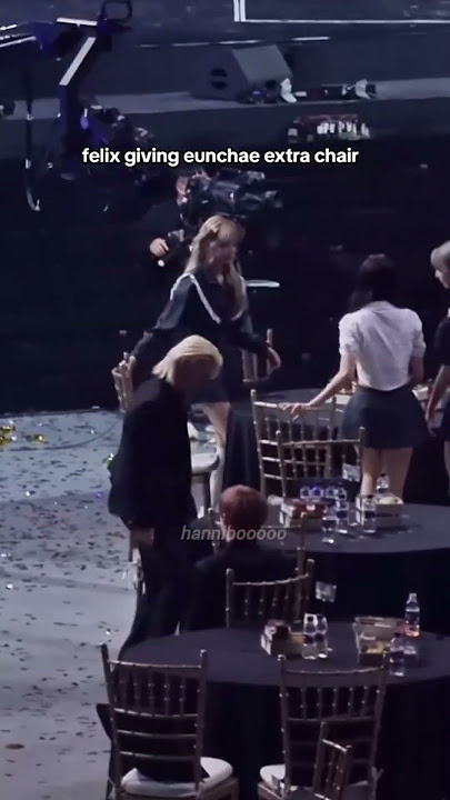 Cute little interaction between Felix and eunchae.he is such a gentlemen ❤️🥺 #felix #eunchae