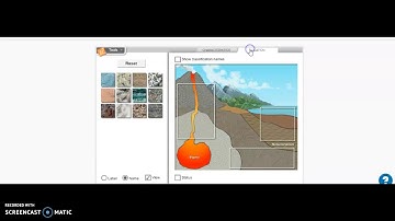 Rock Identification Gizmo lab