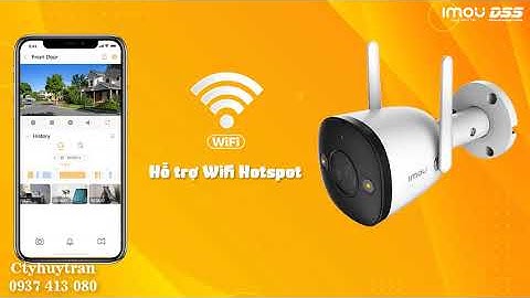 Camera Imou IPC F22FEP còi báo động