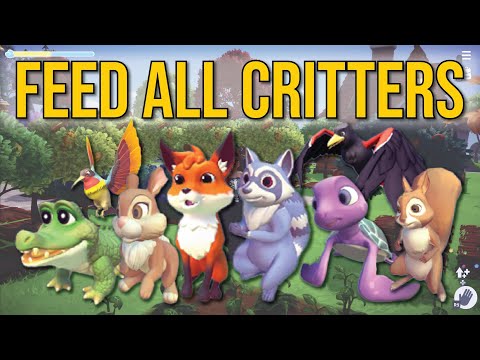 How to Feed ALL CRITTERS in Disney Dreamlight Valley