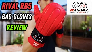 RIVAL RB5 Bag Mitts 🥊🔥 by SENSEI JASON 1,616 views 2 months ago 6 minutes, 7 seconds