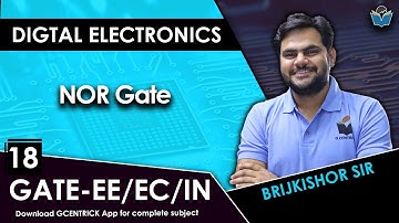 Lec 18 NOR Gate #digitalelectronics #gate