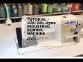 Tutorial - Juki DDL-8700 Industrial Sewing Machine - GoldStarTool.com - 800-868-4419