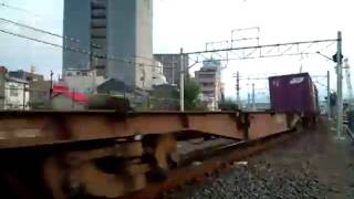 EF65形牽引3071レ 通過 Freight number 3071