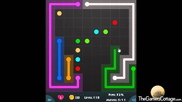 Flow Game Level - 658 [10x10] Mania Connect the Dots