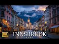 Innsbruck austria   the most beautiful evening city walk in tyrol 8k