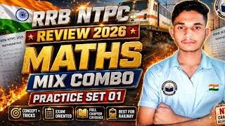 RRB NTPC Paper Review 2026 | Mix Combo Practice set 02 | ntpc maths class | maths By Vikas Sir