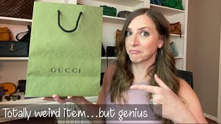 GUCCI Unboxing! What unusual, but super functional item did I choose??