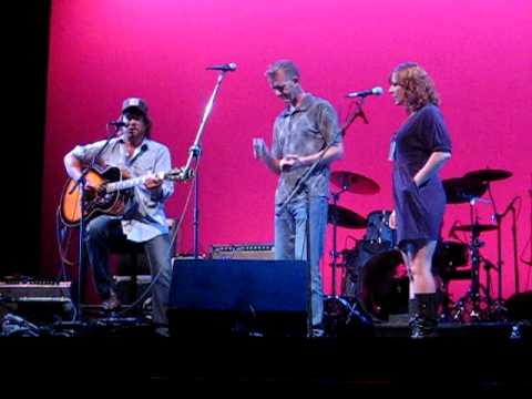 Chris O'Neill, Janelle Funk, and Steve Arlene at Playing It Forward July 2010 (59).AVI