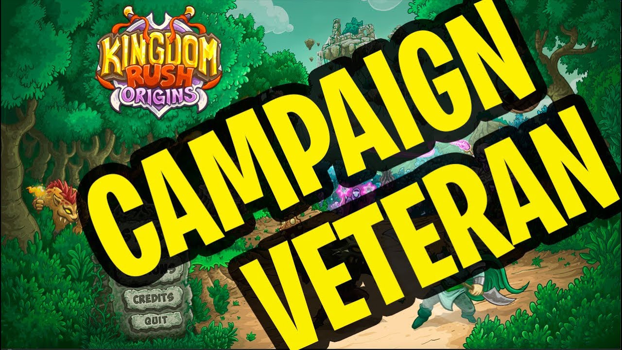 Kingdom Rush Origins - All Levels - Veteran Campaign - Full  Walkthrough - 3 Stars - Steam