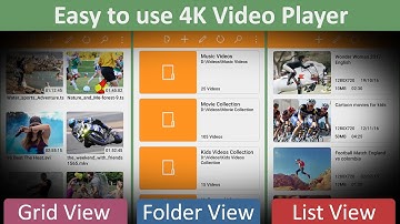 Simple & Custom Video Library |  Unique User Interface Media Player | Windows 10