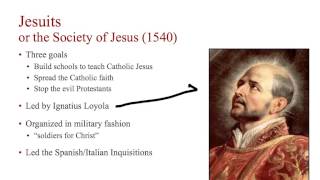 2.5 The Catholic Reformation