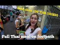 No tourist here yet try it to experience bangkok real street food