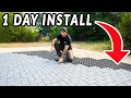 Easiest Patio Pavers You&#39;ll Ever Install!