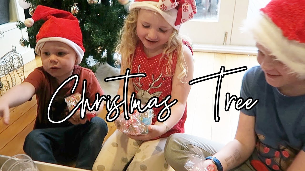 Putting up the Christmas tree 2019 - YouTube