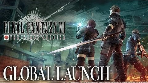 Final Fantasy VII The First Soldier Character Creation &