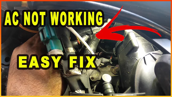 Cars New  AC System wont take any FREON After Repairs ~Easy Fix~