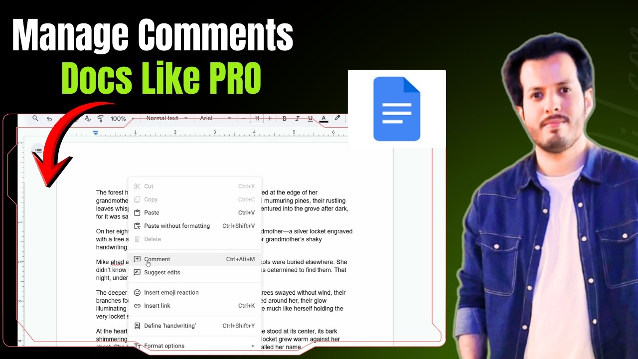 How To Add and Manage Comments in Google Docs | Comment & Reply Guide ...