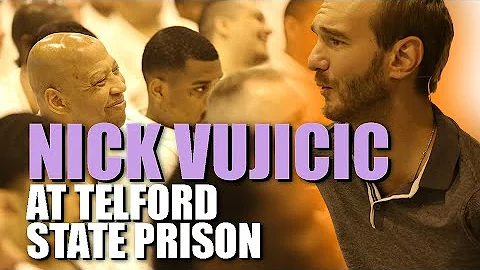 Nick Vujicic at Telford State Prison