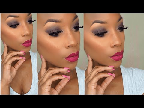 Kat Von D Plum Shade Light Contour Quad Eyeshadow Tutorial You Kat Von D Plum Shade Light Contour Quad Eyeshadow Tutorial